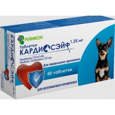 Кардиосейф 1,25 мг 50 таб.