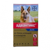 Адвантикс (Байер) для собак более 25кг, пип 4мл (1 пип/уп)
