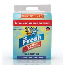 Mr. Fresh Regular Пеленки для ежедн. прим-ния 60х60 (Экопром), уп. 12 и 24 шт