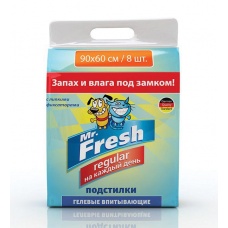 Mr. Fresh Regular Пеленки для ежедн. прим-ния 90х60 (Экопром), уп. 8 и 16 шт