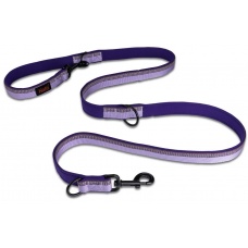 COA Поводок-перестежка для собак "HALTI Double Ended", фиолетовый, 200х2,5см