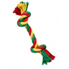 Доглайк Грейфер канатный 2 узла Dental Knot (желтый-зеленый-красный)