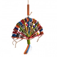 HAPPY BIRD Игрушка для птиц "Bamboo Fan", 52х29см