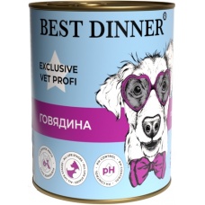Best Dinner Exclusive Vet Profi Urinary кон.для собак Говядина