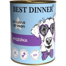 Best Dinner Exclusive Vet Profi Urinary кон.для собак Индейка