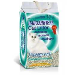 Пуси Кэт Океанический Наполнитель впитывающий