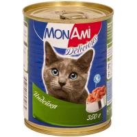 MonAmi консервы для кошек Индейка